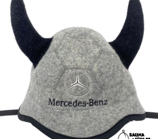 Mercedes-Benzi horned helmet