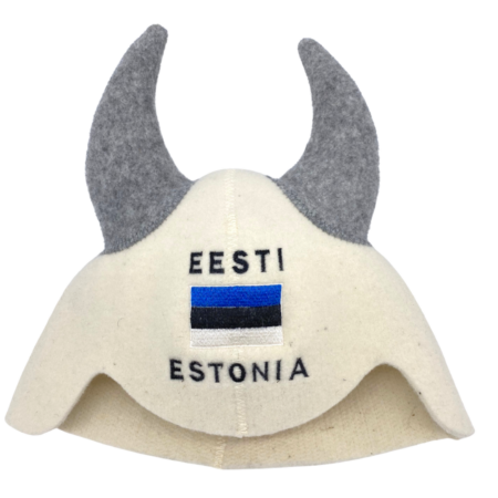 Vit hornhatt ''Eesti. Estonia''