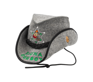 Grey ''Sauna Cowboy'' hat