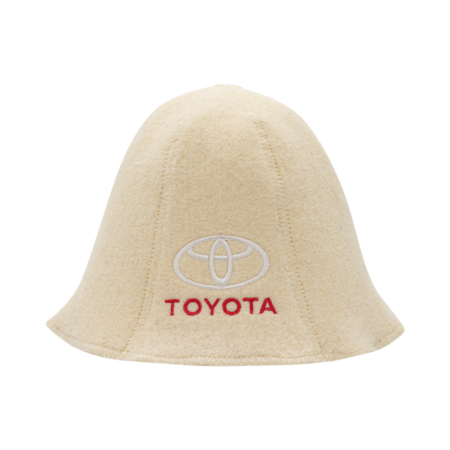 Vit Toyota hatt