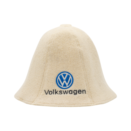 Vit Volkswagen hatt