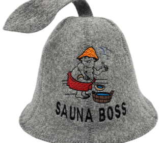 Grå ''Sauna Boss'' 1
