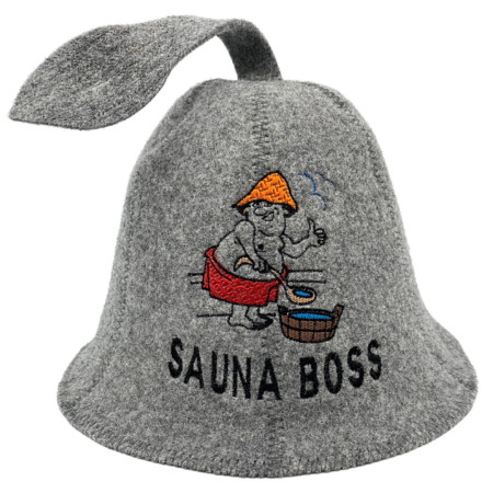 Harmaa ''Sauna Boss'' 1