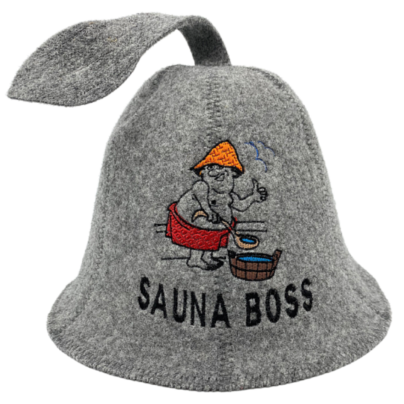 Grå ''Sauna Boss'' 1