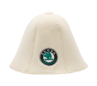 White Škoda hat