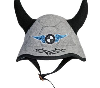 BMW horned helmet