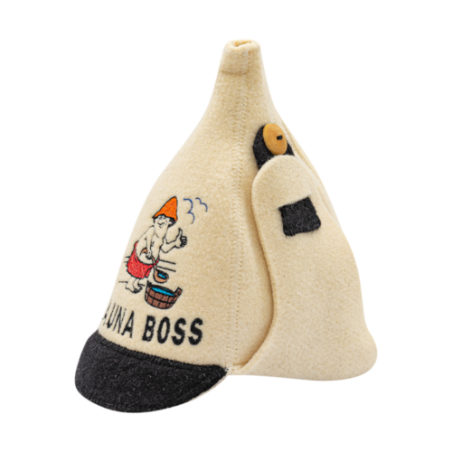 White hat ''Sauna Boss'' 1