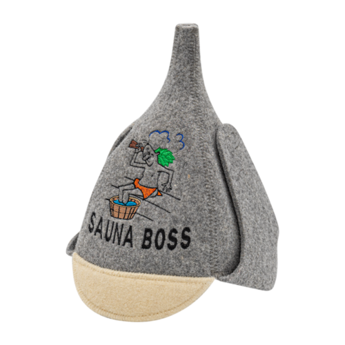 Grey hat ''Sauna boss'' 2