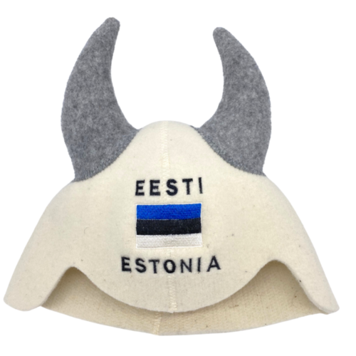 White horned helmet ''Eesti Estonia''