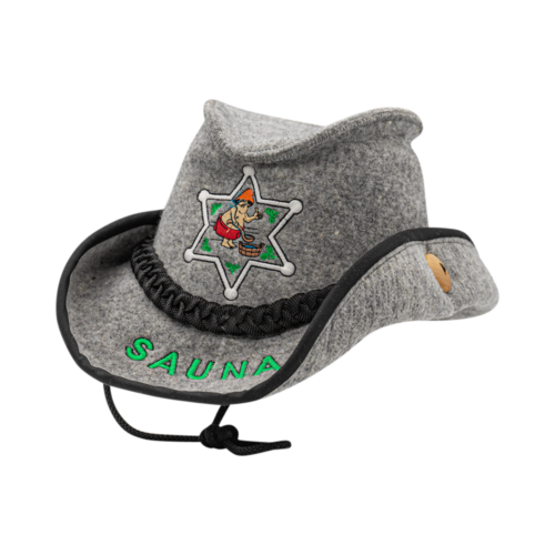 Grey ''Sauna'' hat