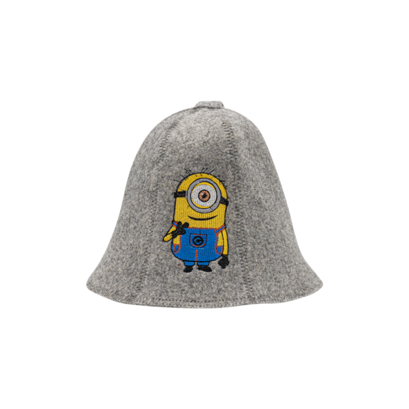 Grey Minion hat S/M