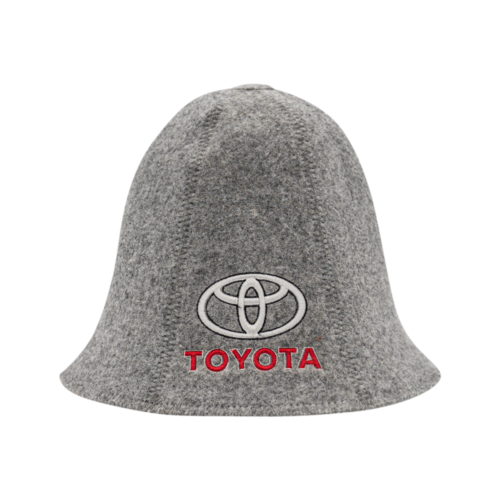 Серая шапка Toyota