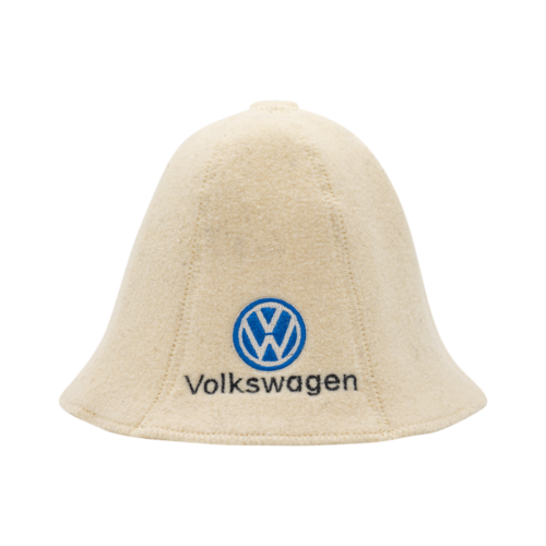 Valkoinen Volkswageni hattu