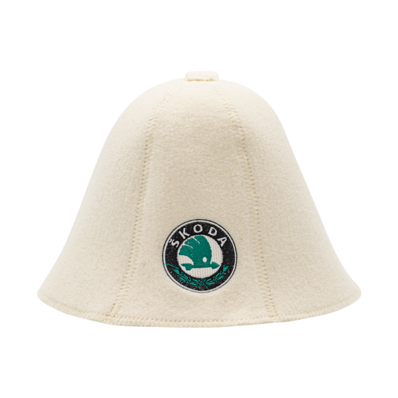 White Škoda hat